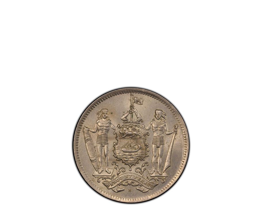 British North Borneo 1941-H 5 Cents Copper- Nickel PCGS MS 62
