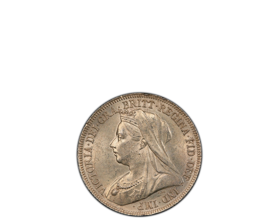 GREAT BRITAIN VICTORIA 1899 Shilling PCGS MS 62 S-3940A