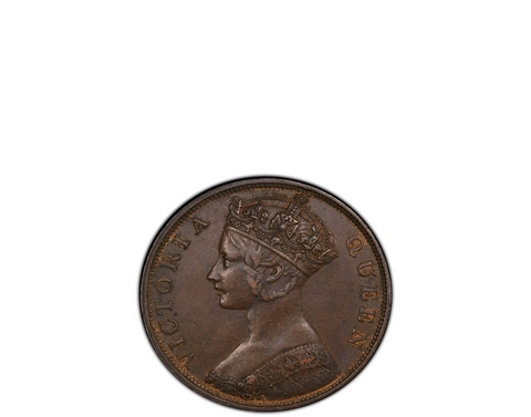Hong Kong Edward VII 1904-H Bronze 1 Cent PCGS MS 65 RD