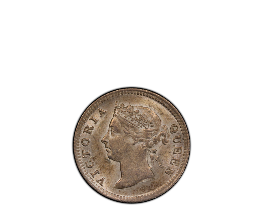 Straits Settlements Victoria 1898 5 Cents PCGS MS 62