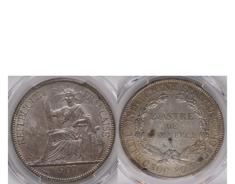 French Indo-China 1939A Bronze 1 Cent NGC MS 64 RB