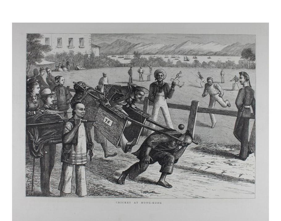Original | Cricket at Hong Kong Print, London 1876