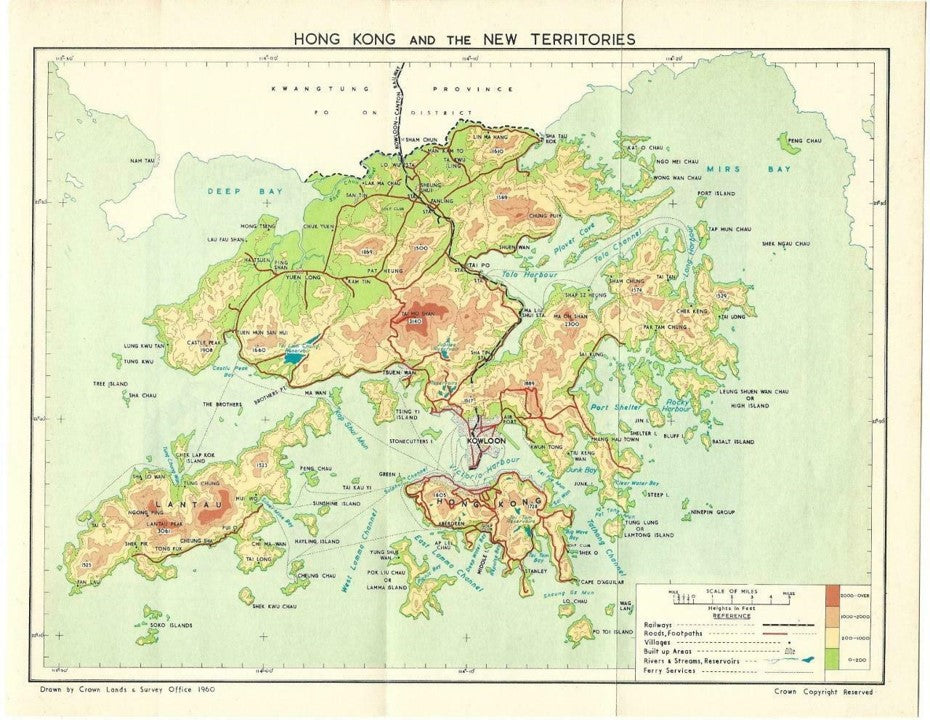 Original | Hong Kong MAP 1960