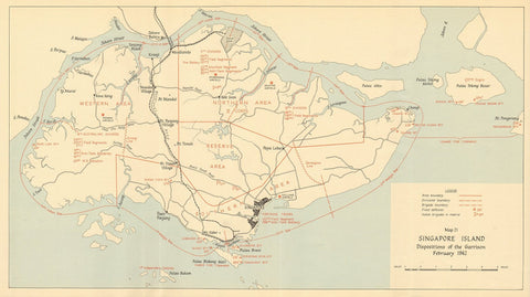 French Indo-China Vintage Original 1938 Map