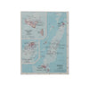 Vintage Original Tonga 1950s Map published by Batholomew - tradersofhongkong