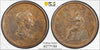 GREAT BRITAIN GEORGE III 1811 1D PCGS MS 62 BN S-3780