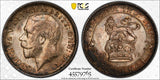GREAT BRITAIN GEORGE V 1911 6D PCGS MS 65 S-4014