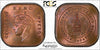 Malaya George VI 1940 1/2 Cent PCGS MS 65 RB