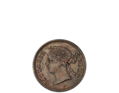 Malaya George VI 1941 10 Cent PCGS MS 64