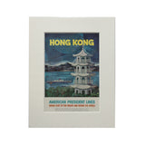 Original | Old Hong Kong American President Lines 1950's Vintage Print - tradersofhongkong