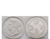 Hong Kong Victoria 1874-H Silver 20 Cents PCGS AU 53