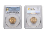 Hong Kong Elizabeth II 1957 Nickel-brass 10 cents PC6S SP 66