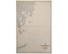 Eastern Approaches to Hong Kong Sea Chart 1971