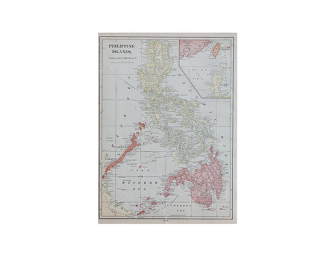 Original INDOCHINA (Burma Malay States French Indochina Thailand). BARTHOLOMEW 1947 map
