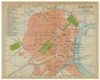 Original | Vietnam Saigon / Ho Chi Minh City MAP 1920 - tradersofhongkong